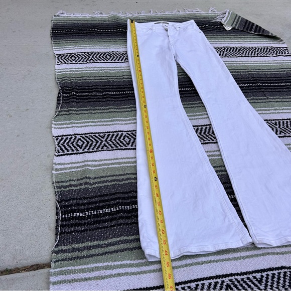 Hudson jeans holly high rise bell bottom flare white jeans - Picture 9 of 14